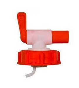 Kiehl kiöntőcsap 5 literes kannákhoz (DIN 50 biztonsági záras), szűkítővel